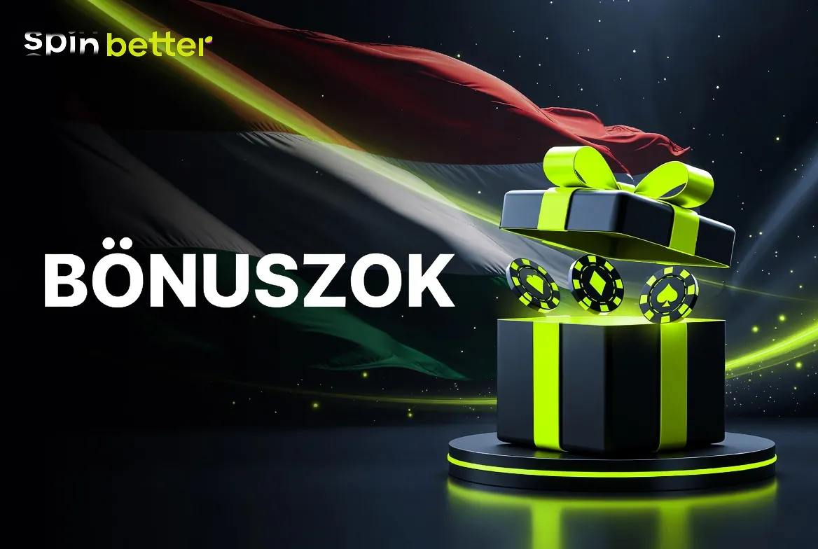 SpinBetter bonus négylépcsős üdvözlő csomagja forintban